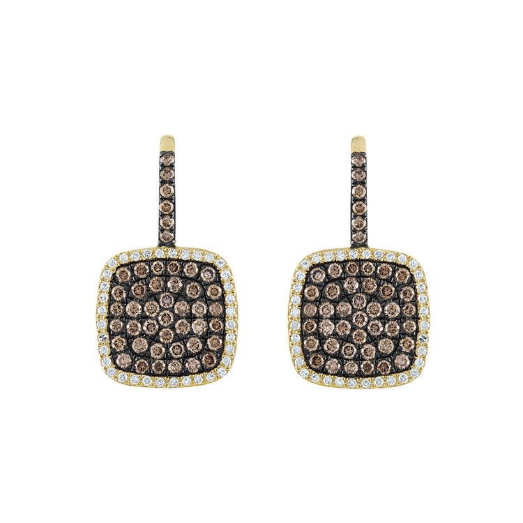 Champan Square Earrings