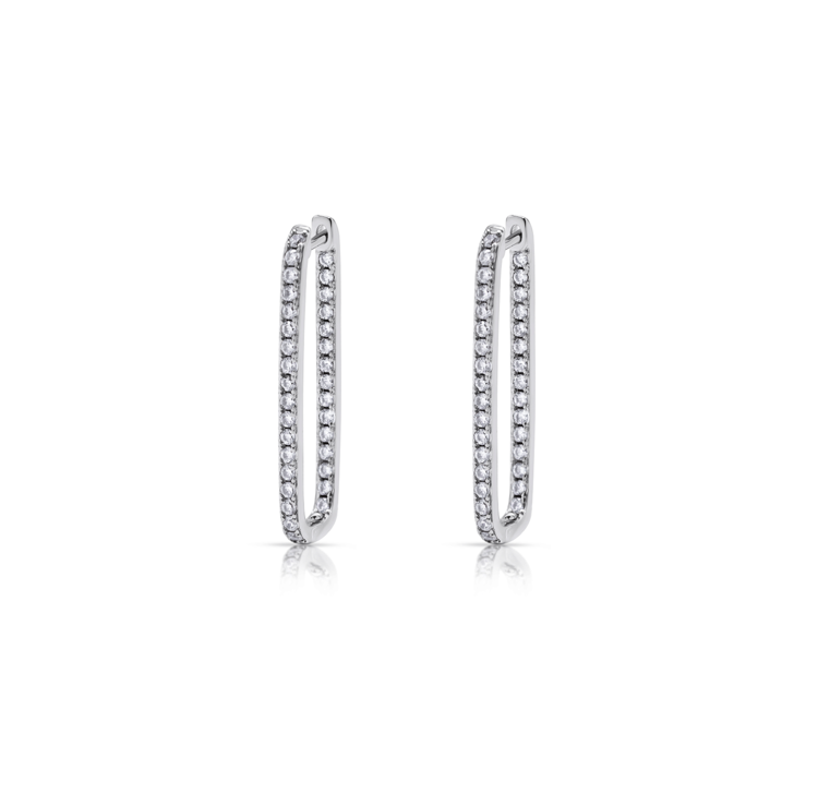 Silverlight Stick Earrings