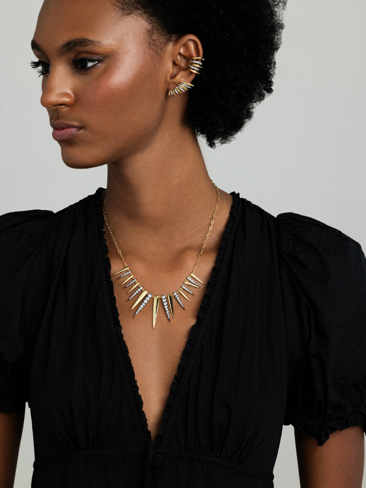 Spike Statement Necklace