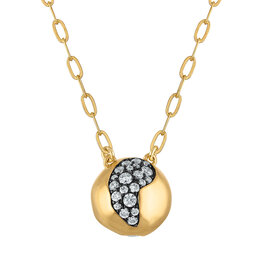 Irene Crystal Ball Necklace