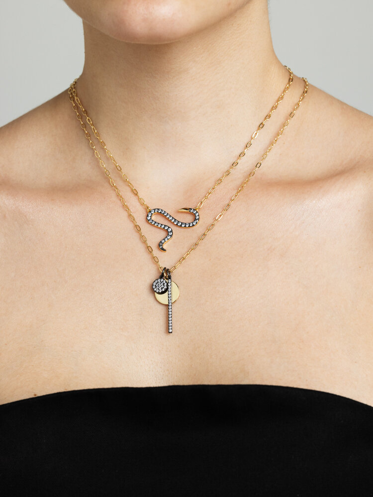 Talia 3 Charms Necklace