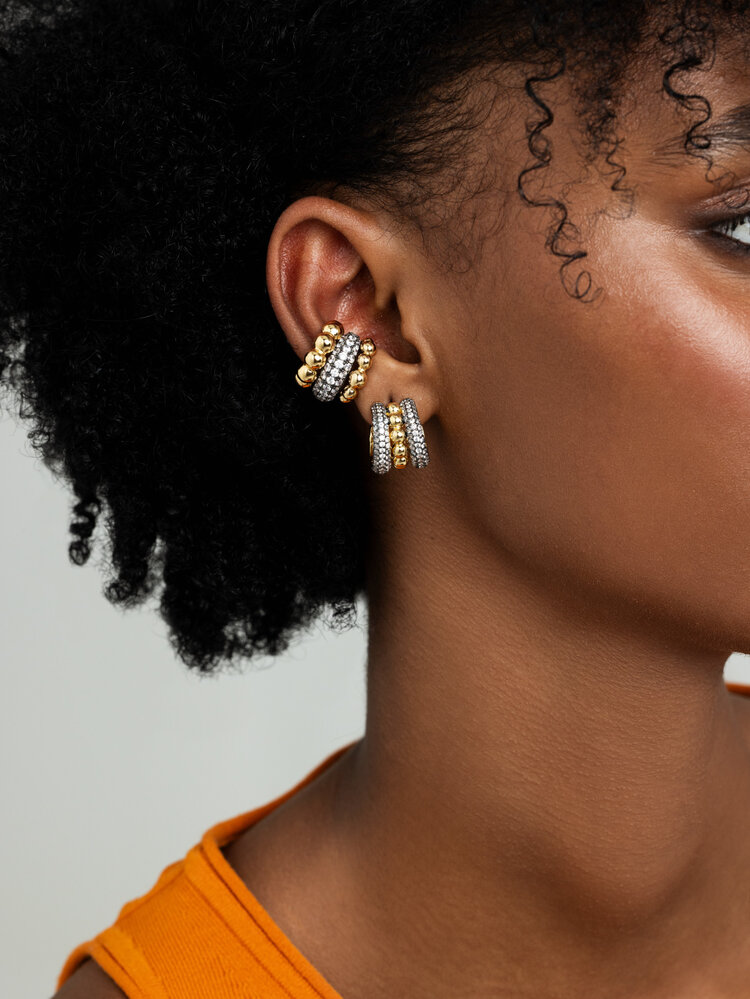 Irene Huggie  Statement Earrings
