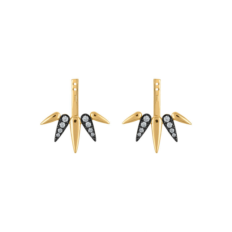 Golden Spike Ear Jacket