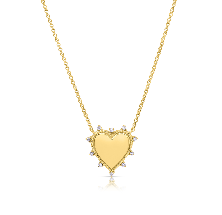 Gold Heart Necklace