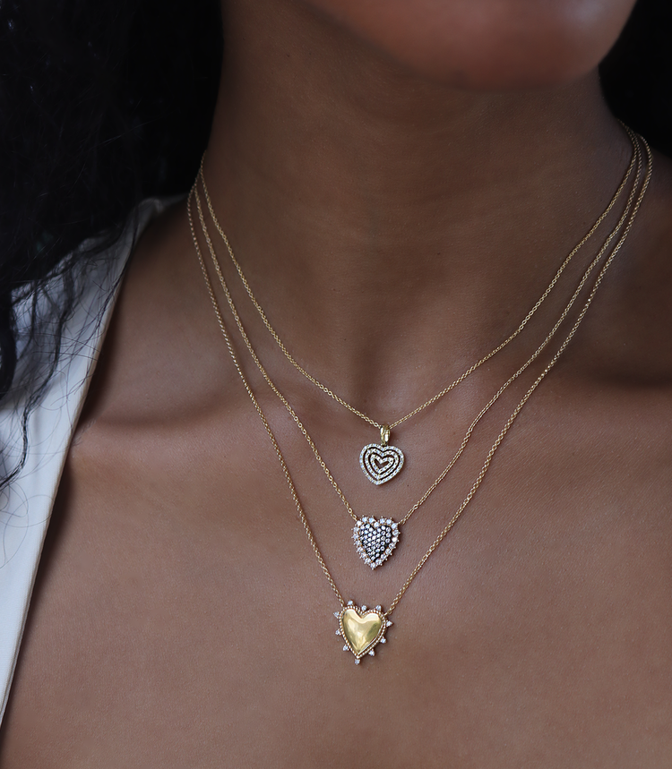 Gold Heart Necklace