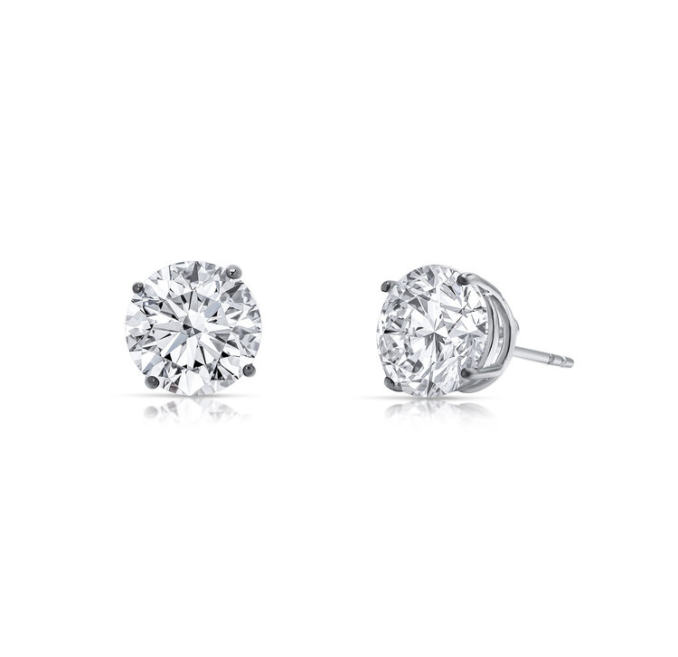 Lab Grown Diamonds Studs Earrings