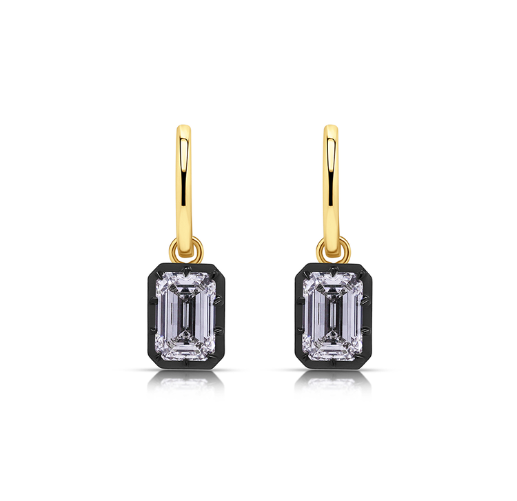 Lab Grown Diamond Drop Earrings