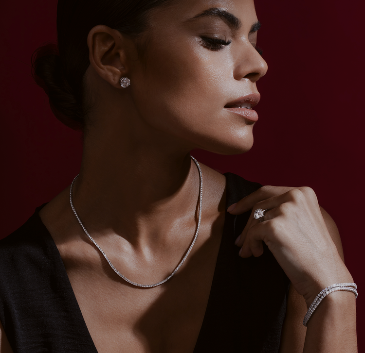 Lab Grown Diamonds Studs Earrings