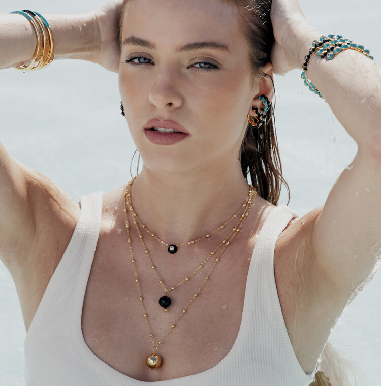 Diana Enamel Necklace