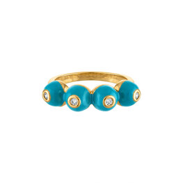 Diana Enamel Ring