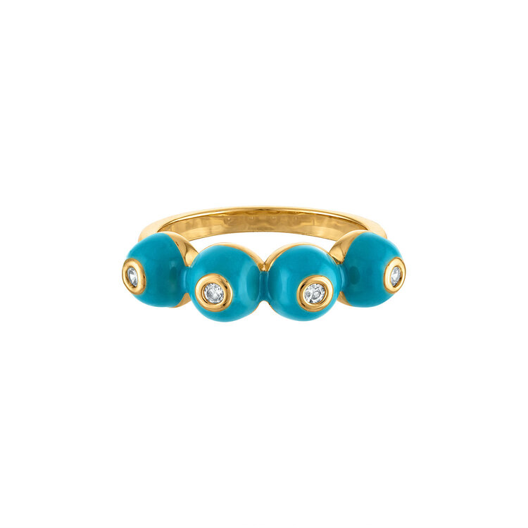 Diana Enamel Ring