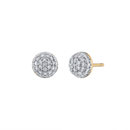 Vale Stud Mini Earrings Gold & Silver
