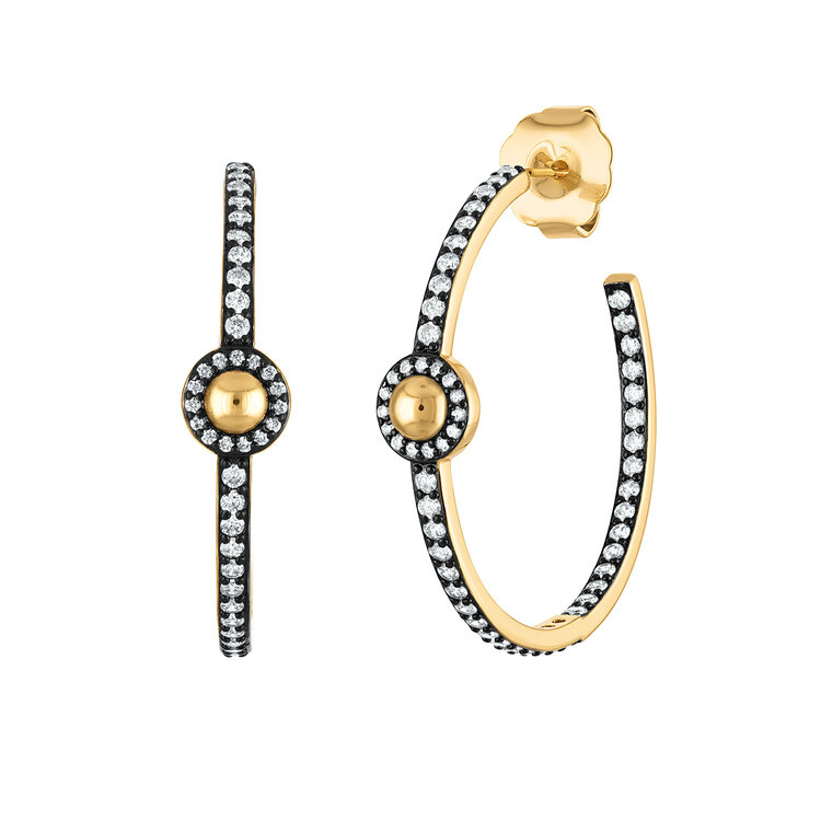 Josephine Hoop Earrings