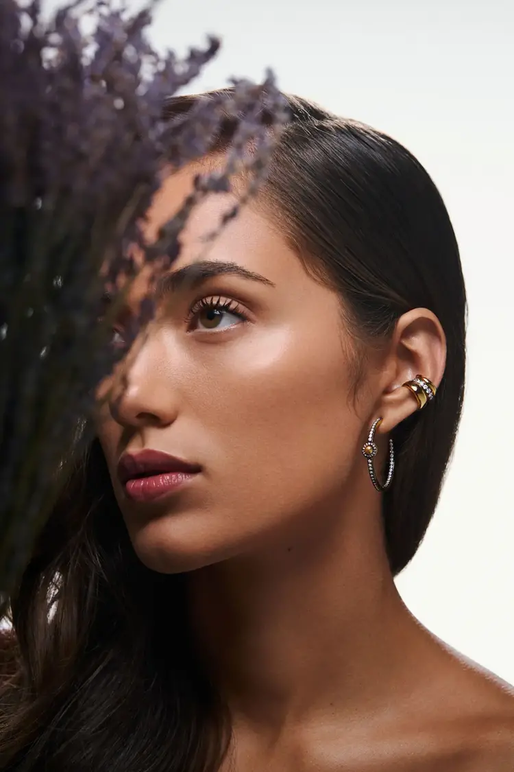 Josephine Hoop Earrings