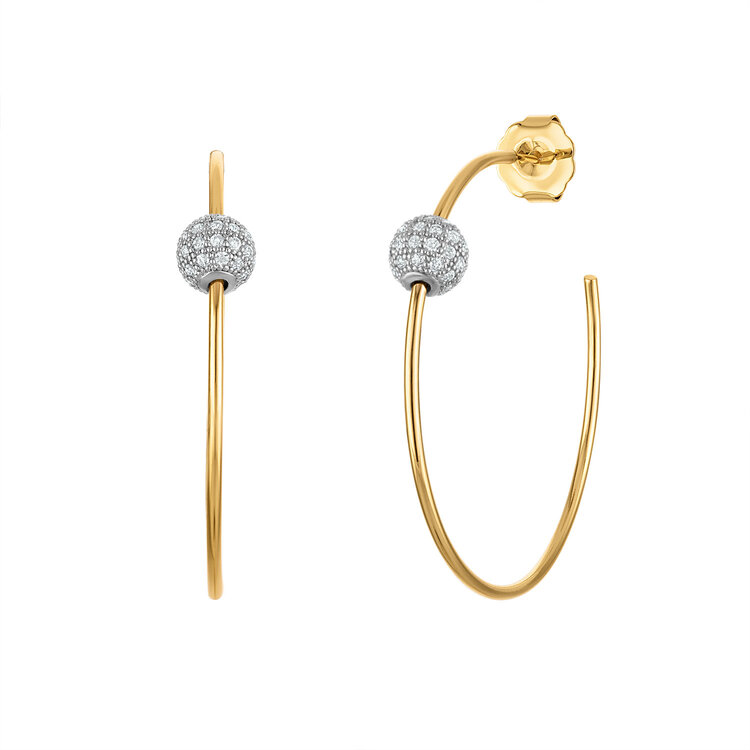 Isabella Hoop Earrings