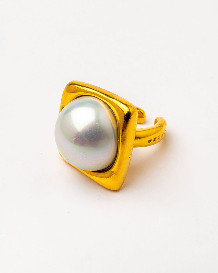 Pearl Dome Ring