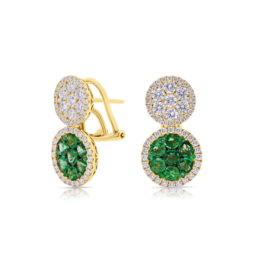 Emerald Drop Earrings
