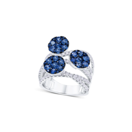 Sapphire Trio Ring