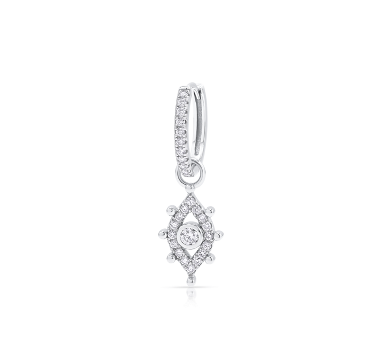 Single Eye LAB Diamond Earring