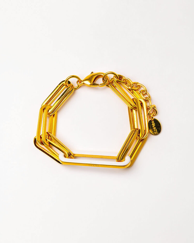 24K Gold Plated Link Bracelet
