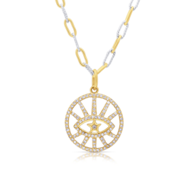 Golden Eye Pendant