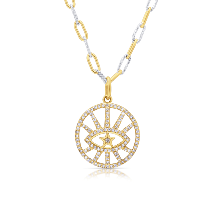Golden Eye Pendant