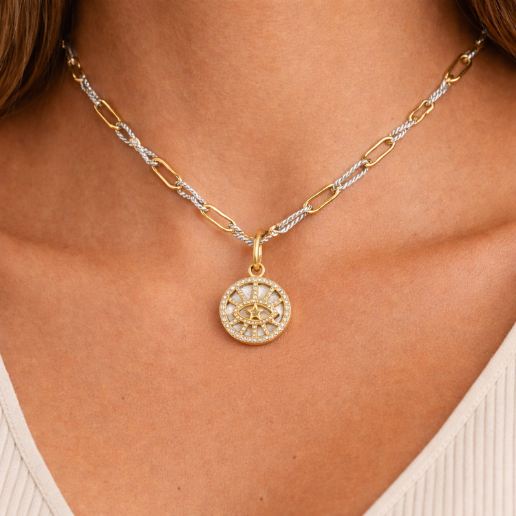 Golden Eye Pendant