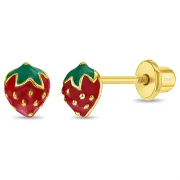Strawberry Girl Earrings