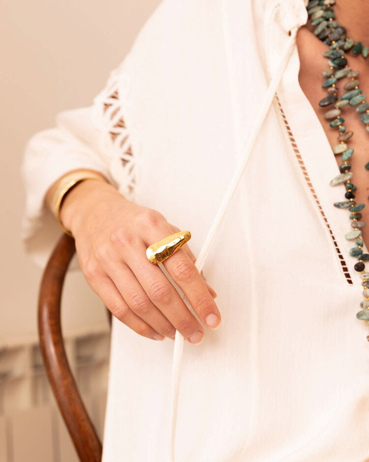 Golden Tide Ring