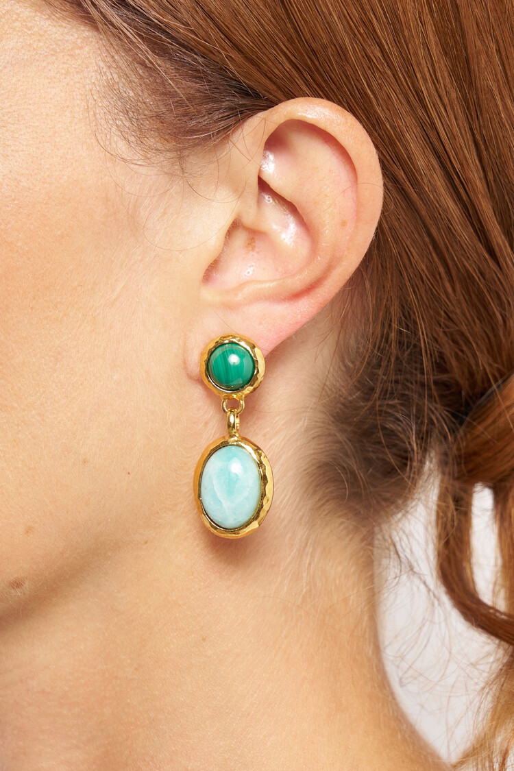 Camille Gem Earrings