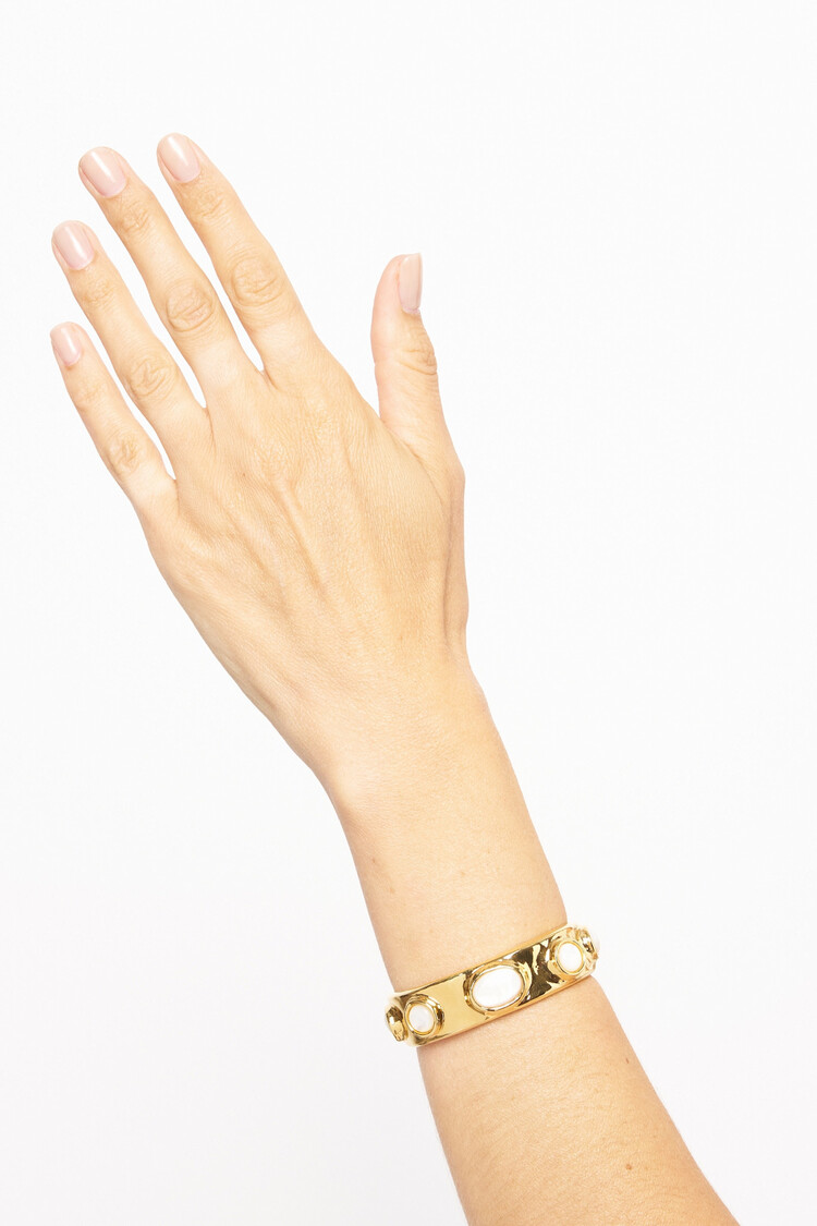 Camille Pearl Petite Cuff