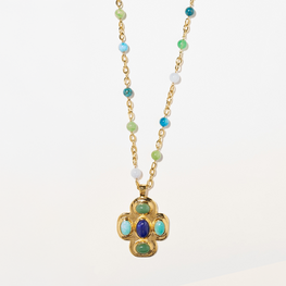 Camille Gem Long Necklace