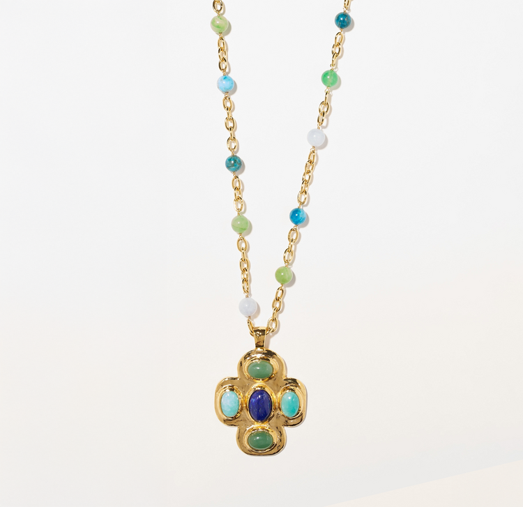 Camille Gem Long Necklace