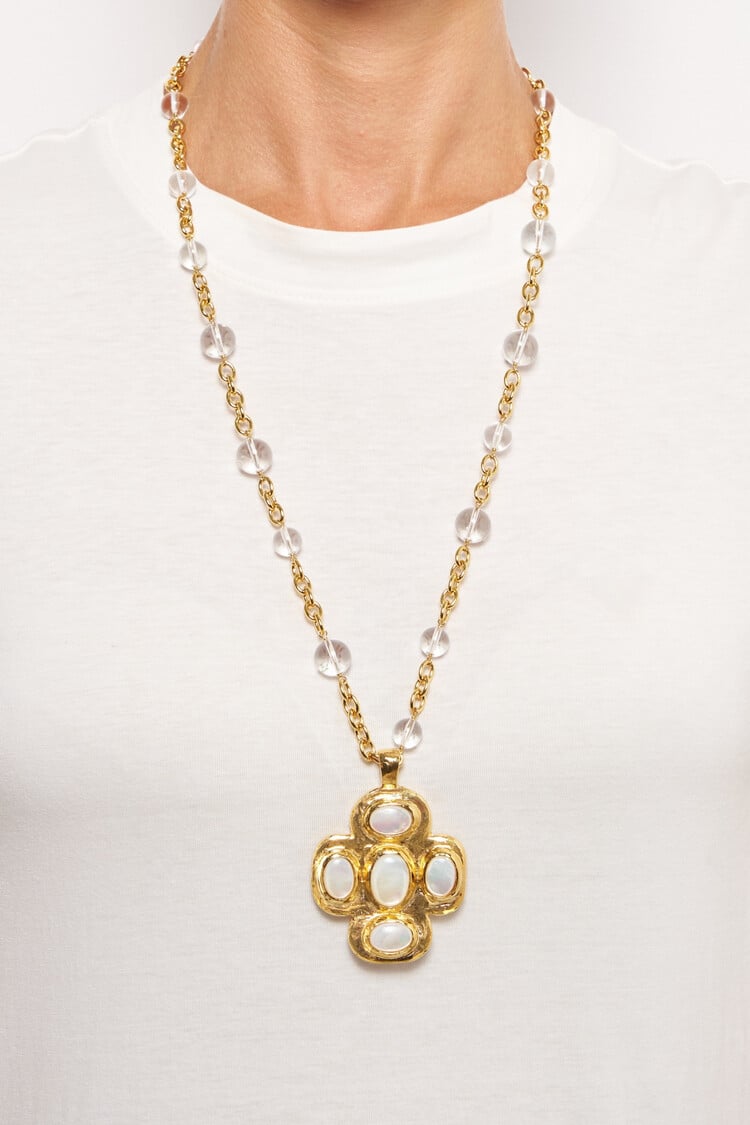 Camille Pearl Long Necklace