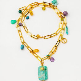 Solara Gemstone Necklace