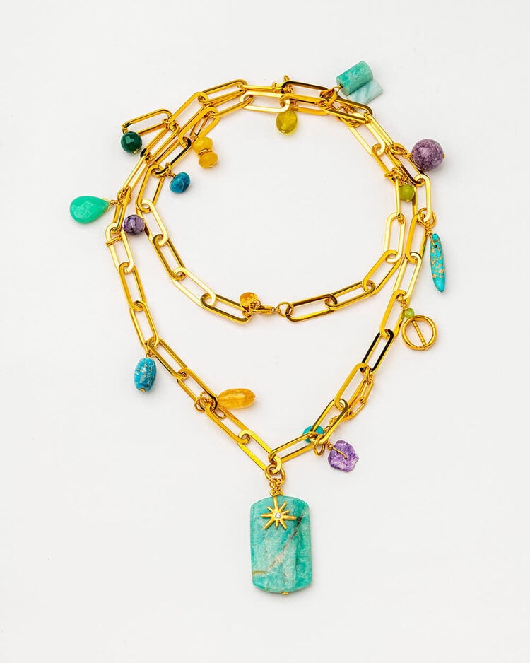 Solara Gemstone Necklace