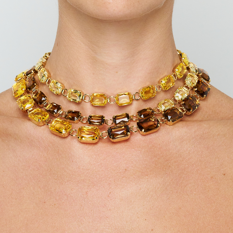 Azure Crystal Necklace