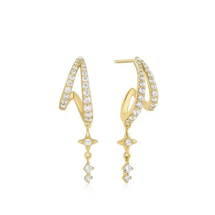 Ania Haie Star Drop Earrings