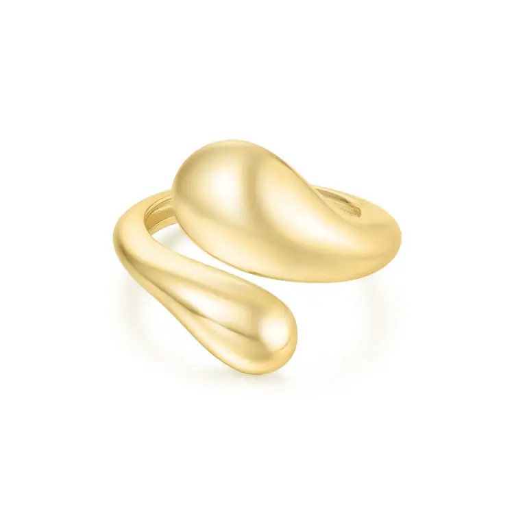 Ania Haie Sculptural Crossover Ring
