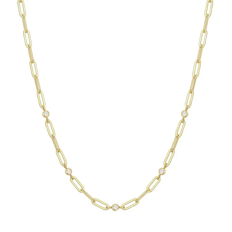 Ania Haie Paper Clip Chain Necklace