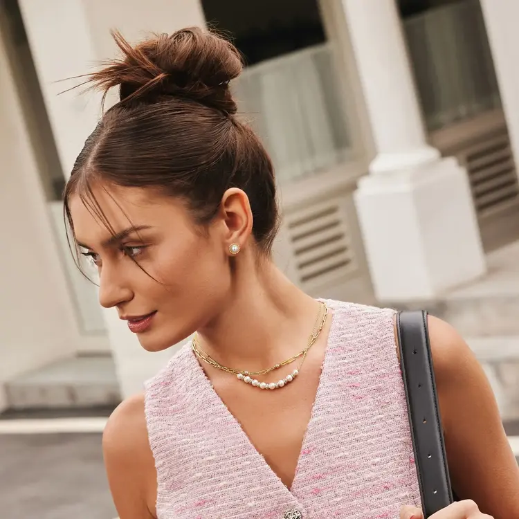Ania Haie Paper Clip Chain Necklace