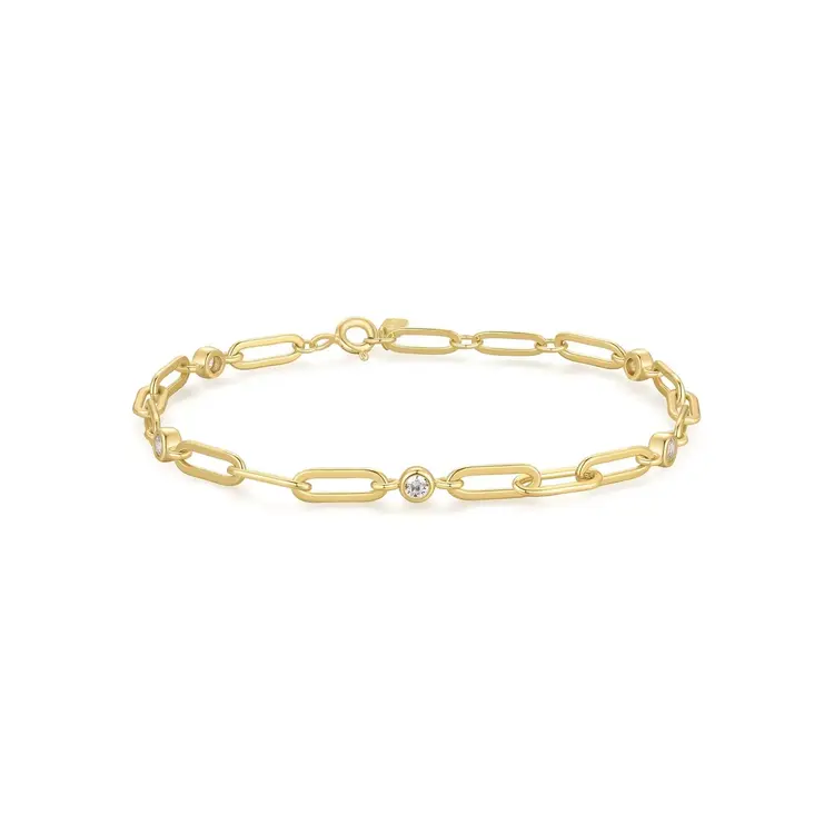 Ania Haie Paper Clip Chain Bracelet