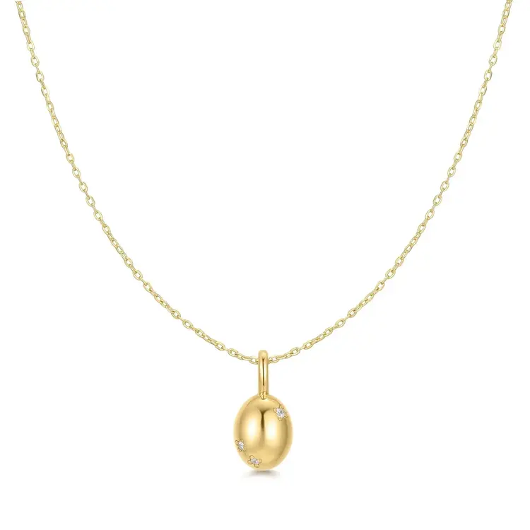 Ania Haie Oval Pendent Necklace