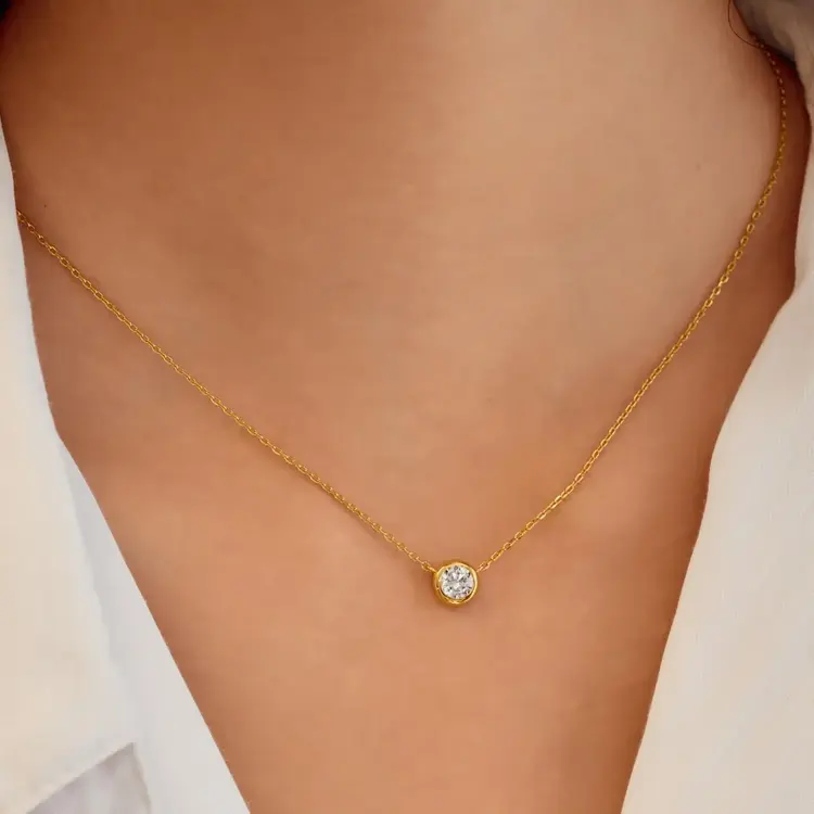 Ania Haie Just You Solitaire Necklace