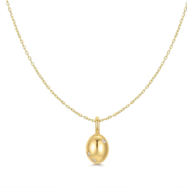 Ania Haie Oval Pendent Necklace