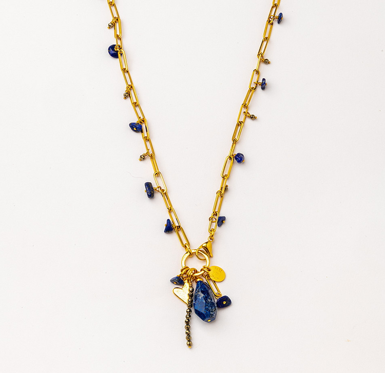 Mosaico Lapiz Necklace