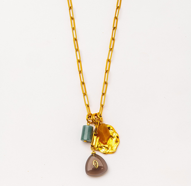Áurea Gemstone Necklace