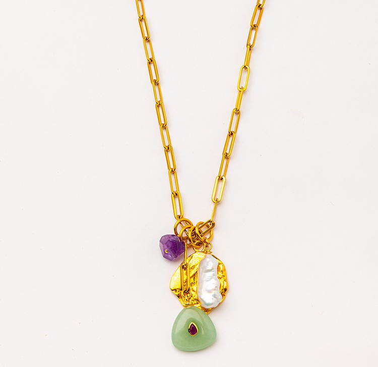 Áurea Amethyst Necklace