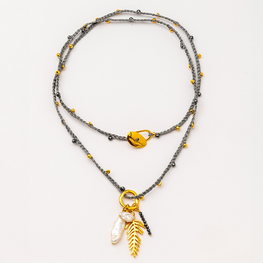 Trama Pearl Long Necklace
