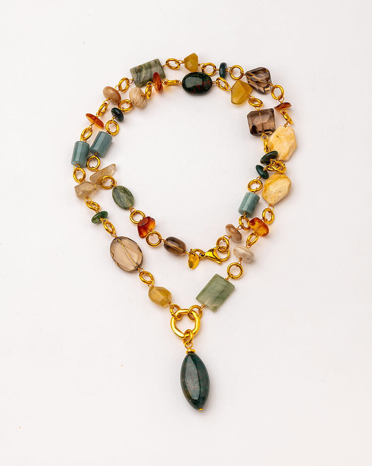 Terra Gemstone Necklace